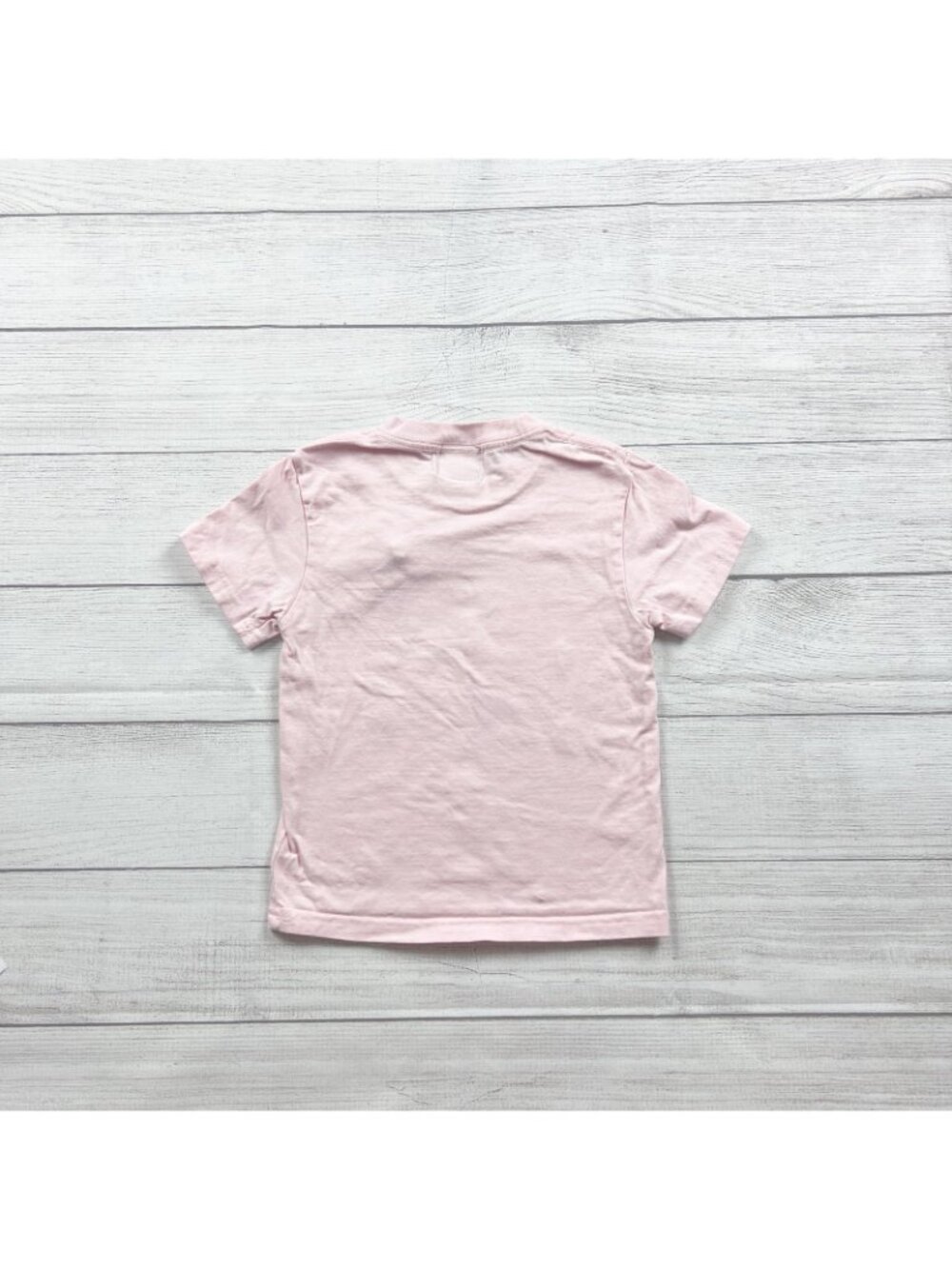 Hey Midori Japan Girls Pink Graphic Tee Short Sleeve 6-7 - Picture 3 of 3